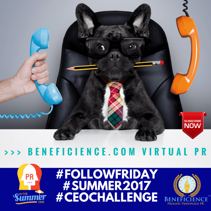 #FOLLOWFRIDAY#SUMMER2017#CEOCHALLENGE
