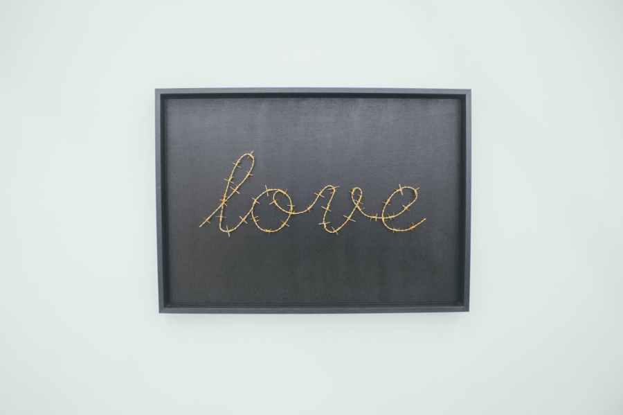 love text sign