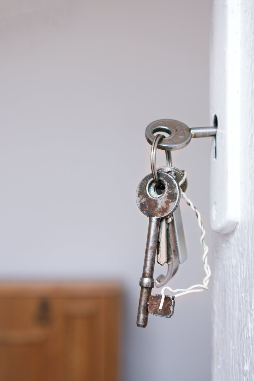 gray keys